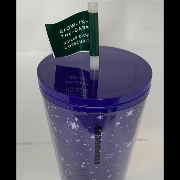 (NEW) Starbucks Halloween Fall Release Glow In the Dark Tree tumbler - Picture 3 of 3